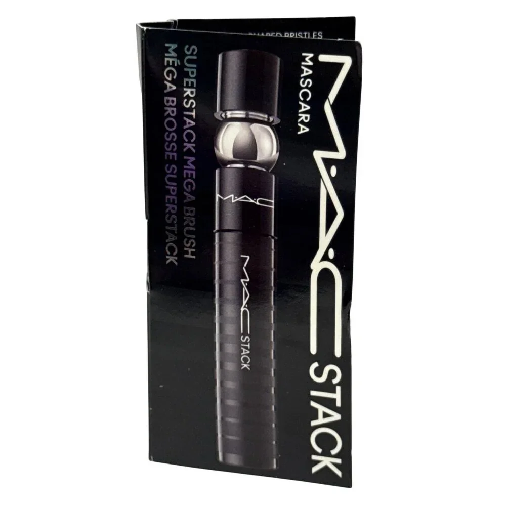 Mac Cosmetics Beauty MACSTACK Mascara Superstack Mega Brush Black NEW
